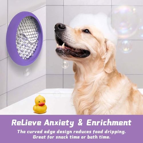 Dog Lick Bowl, Non-Slip Lick Mat Slow Feeder for Dogs & Cats - Image 5
