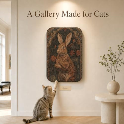 2 Pack Cat Wall Scratcher, Art Cat Scratching Board for Cats - Image 6