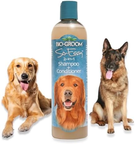 Bio-Groom So Easy 2 in 1 Shampoo, Tropical Fruit Scent, 12 fl oz by Bio-groom