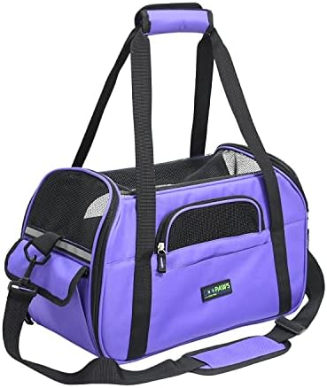JESPET Soft-Sided Airline-Approved Dog & Cat Carrier Travel Bag by JESPET