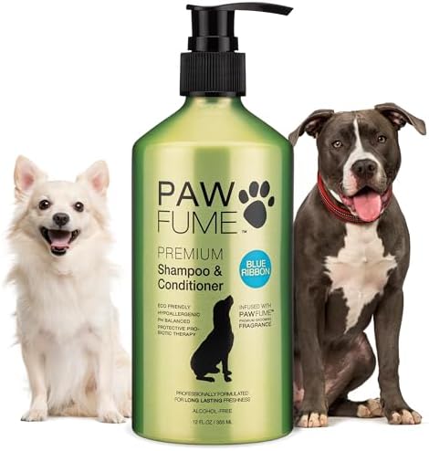 PAWFUME Dog Shampoo and Conditioner, Blue Ribbon, 1-Pack by Pawfume