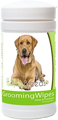 Healthy Breeds Labrador Retriever Grooming Wipes 70 Count by HealthyBreeds