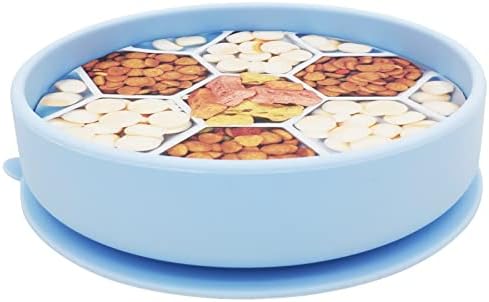 Mr. Peanut's Interactive Slow Feed Dog Bowl, Fun Healthy Bloat Stop Feeder (Small) by MrPeanuts