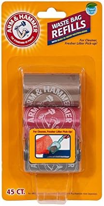 Arm and Hammer 2-in-1 Litter Scoop and Waste Bags Refills, 3 Count by ARMHAMMER