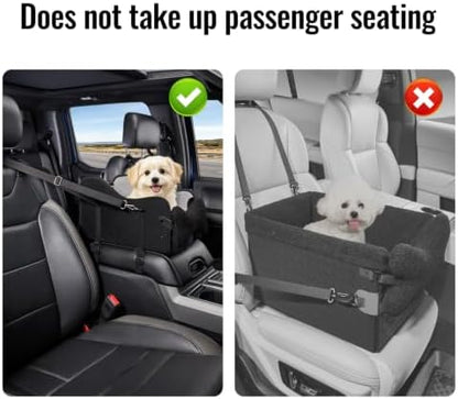 MAXFUT Center Console Dog Car Seat for Small Dogs,for Car/SUV/Small Truck - Image 5