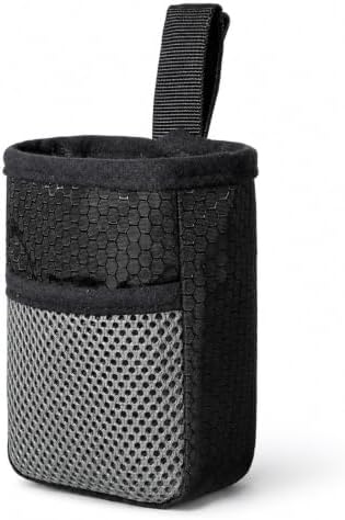 Black Portable Small Dog Treat Pouch, Treat Bag for Dog Training by Unknown