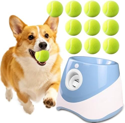 10 Pack of 2 Inch Mini Tennis Balls for Small Dogs, Fetch & Chew Toys, Compatible with 2" Automatic Ball Launchers for Interactive Play (Green 2) - Image 2