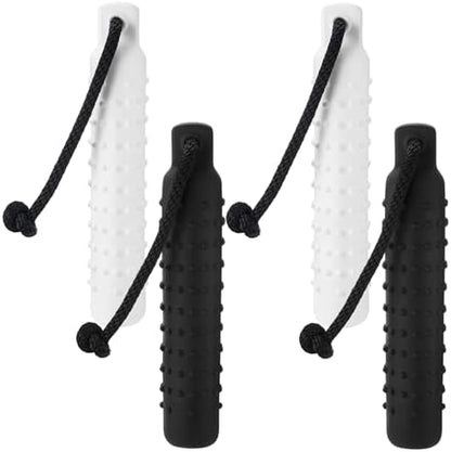 Blueweenly White and Black Dog Bumper Toy Training Dummy, 4 Pcs by Blueweenly