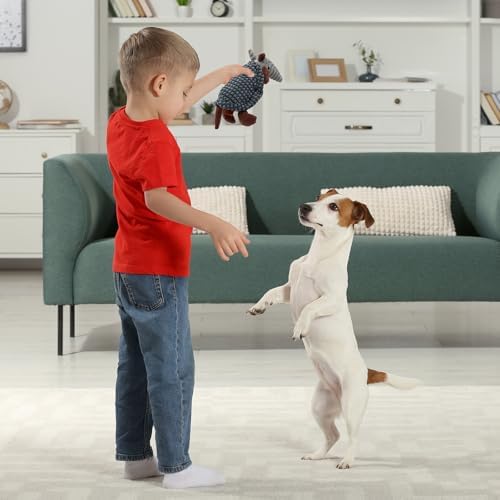 Hollypet Armadillo Squeaky Dog Toys for Medium Large Dogs, 10" - Image 7