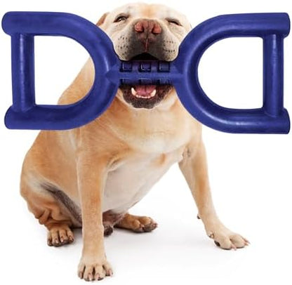 SuperChewer Tough Tug Pull Toy | Lifetime Replacement | Strong Natural Rubber | Interactive Tug-of-War Toy for Dogs | Ultra Durable Chew Toys for Aggressive Chewers | For Medium & Large Breeds by TuffPupper