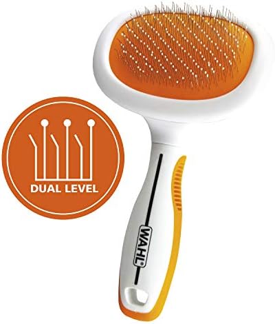 Wahl Premium Patented Dual Level Sensitive Skin Pet Slicker Brush by Wahl