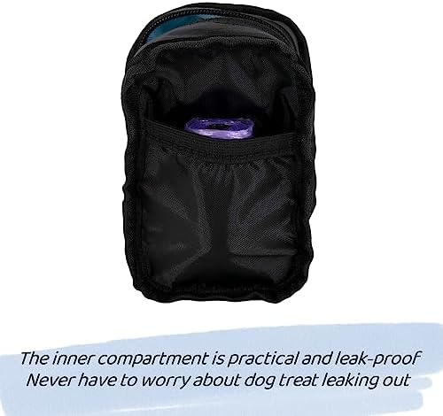 Dog Treat Pouch Dog Poop Bag Holder For Leashes, Pets Snack Container With Inner Mesh Bag, Puppy Supplies Perfect For Training And Walking - Hands Free Dog Waste Bag Dispenser -Dog Travel Accessories - Image 6