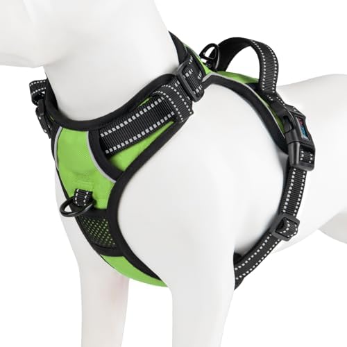 PHOEPET Reflective Dog Harness No Pull Large Breed Vest by PHOEPET