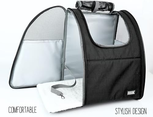 Pet Backpack Carrier - Comfortable and Durable Carrier for Dogs, Cats and Small Pets - Ideal for Hiking, Travel, and Outdoor Adventures - Adjustable Straps and Ventilated Design - Image 5