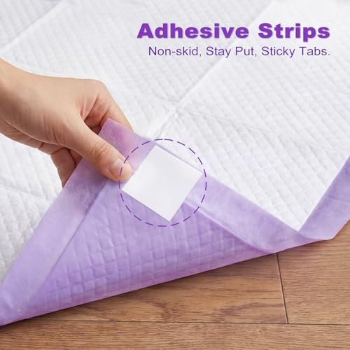 MIZOK Dog Pee Pads Wee Wee Pads Lavender Odor Control XXL 36x36in 30Ct - Image 6