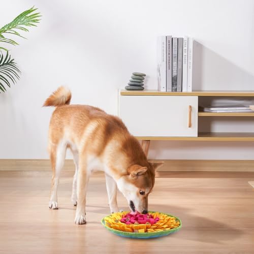 Snuffle Mat for Dogs & Cats, Adjustable Puzzle Toy Slow Feeder - Image 4