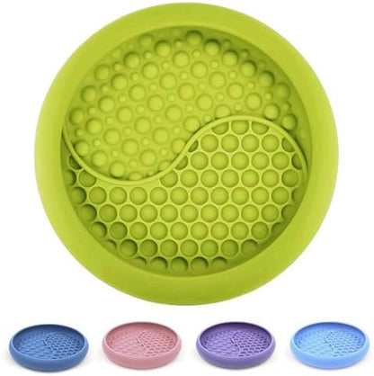 Dog Lick Bowl, Non-Slip Lick Mat Slow Feeder for Dogs & Cats by ZOURYNUA