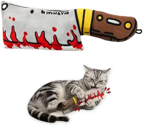 Catnip Toy [2000mg Premium Catnip], Cleaver Style Cat Kicker Toy by XIFOWE