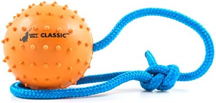 Nero Ball Classic The Original K-9 Dog Training Ball on Rope - Fetch, Training, and Reward. by TheNeroBall