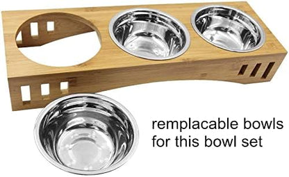 2-Pack Ceramic Pet Bowls for Cats and Dogs – Dual Dish Set for Food & Water, Food-Safe Bone China, Easy Clean, Dishwasher Safe - Image 5