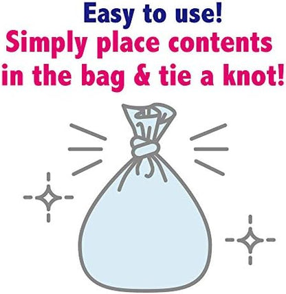 BOS Amazing Odor Sealing Cat Waste Bags - Durable and Unscented [Size: XS, Color: Light Blue] (200 count, Pack of 2) (400Bags) ★Too Small to get a Litter Scoop Inside! - Image 5