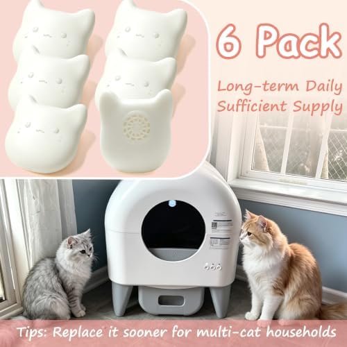 NewKe Camellia Flower Odor Deodorizer for Cumrige Self Cleaning Litter Box - Image 7