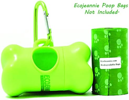 Wholesale 6 Pk Dog Poop Bag Dispenser w/Stainless Steel Carabiner Clip - Dog Waste Poopbags Holder (PB0009) - Image 6