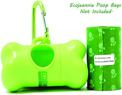 Wholesale 6 Pk Dog Poop Bag Dispenser w/Stainless Steel Carabiner Clip - Dog Waste Poopbags Holder (PB0009) - Image 6