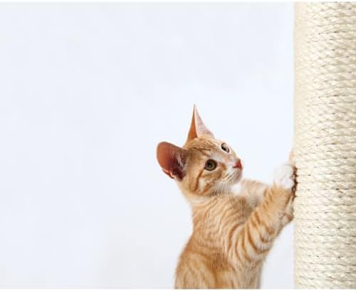 Trixie Replacement Sisal Post for Scratching Posts, Cat Trees and Cat Towers, 3.5 in x 11.8 in (9 x 30 cm) - Image 2