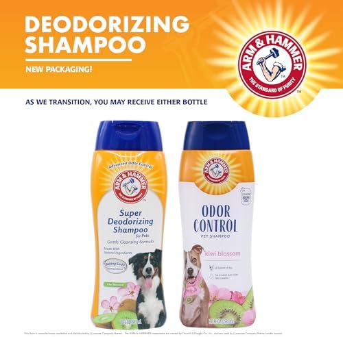 Arm & Hammer Deodorizing Dog Shampoo, Kiwi Blossom, 20 Fl Oz, 6-Pack - Image 2