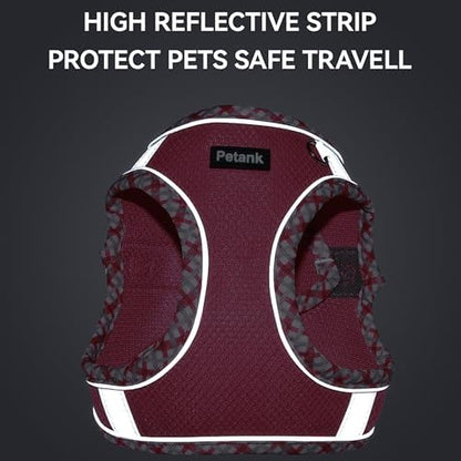 Petank Step in Dog Harness No Pull and Leash for Small Medium Dogs Cats. - Image 6
