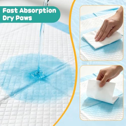Puppy Pads for Dogs, 50-Pack, 34x28 in, 6-Layer Leakproof - Image 4