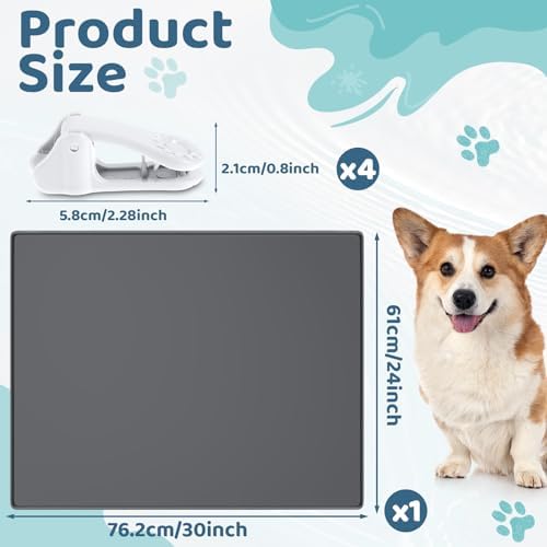 Timgle 1 Dog Pee Pad Holder Puppy Pad Tray 30 x 24 Inch - Image 2