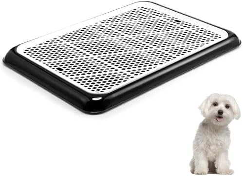 Mifoci 1 Pcs Dog Pee Pad Holder Potty Tray Portable Dog Litter Box Toilet Training for Small Medium Large Pet Puppy Indoor Outdoor by Mifoci