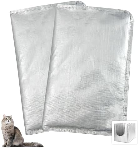 2 Pack Liner F Compatible with Modkat Flip Litter Box, Reusable Liners for Flip Litter Box - Liner F for Cat Litter Box by Luxrise