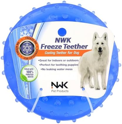 NWK Cooling Chew Toy for Dogs, Puppy Teething Toy (Ring) - Image 6