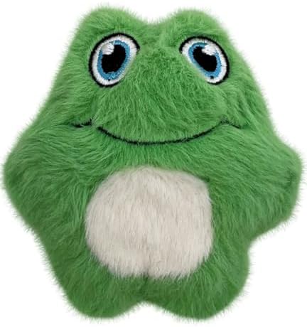 KONG Snuzzles Kiddos Mini Extra Small Dog Toy - Soft Plush Squeaky Toy for Small Dogs & Puppies (Frog/Pig/Duck Combo) - Image 4