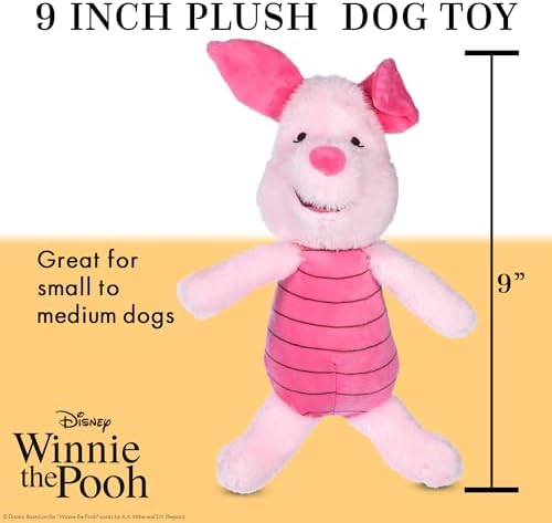 Disney for Pets Winnie the Pooh Piglet Figure Dog Toy, 9 Inch - Image 5