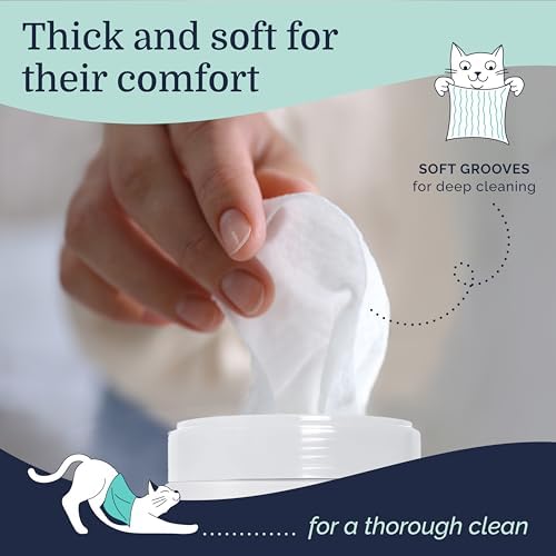 Hepper Pet Wash Wipes - Aloe & Cucumber - For Dogs & Cats - Image 2
