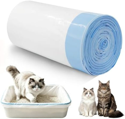 36" x 18" Extra Large Cat Litter Box Liners,Trash Drawstring Tray bags by Unknown