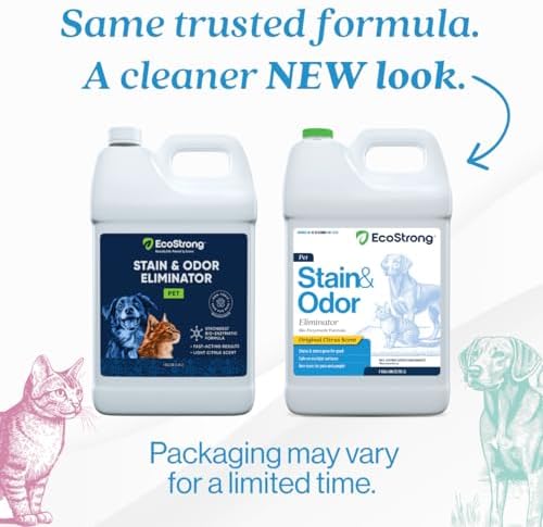 Eco Strong Pet Stain and Odor Remover - Cat Urine Enzyme Cleaner Destroyer, Urine Destroyer for Dogs, Pet Urine Enzyme Cleaner - 128 Oz - Image 2