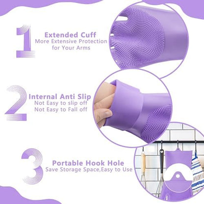 Pet Grooming Gloves—Dog Washing Gloves with High-Density Teeth - Image 6
