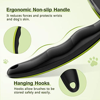 Pecute Skin Friendly Self-Cleaning Slicker Brush for Dog & Cat Shedding - Image 5