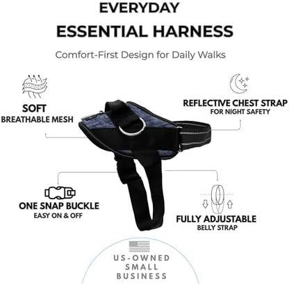 ShawnCo Essential Dog Harness, No-Pull Pet Vest (Dark Camo,XS) - Image 2