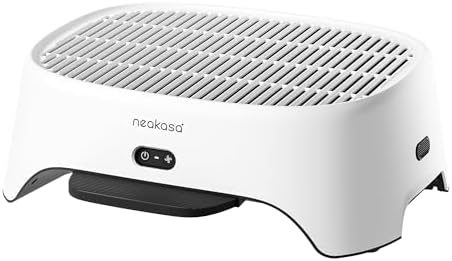Neakasa Airstep, 2-in-1 Litter Box Air Purifier & Cat Step, 3-Mode Odor, Dust & Pet Hair Control, Air Filter Compatible with M1 Plus / M1 Lite and Most Automatic & Basic Litter Boxes by Neakasa