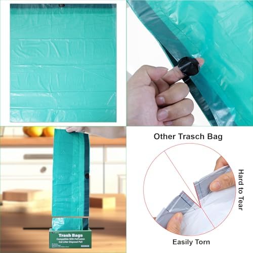 Cat Litter Pail Bags for PetFusion Cat Litter & Outdoor Dog Waste Bin - Image 3