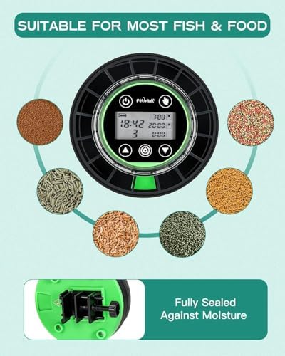 Automatic Fish Feeder for Aquarium Portion Control & Moisture-Proof - Image 6