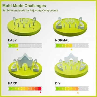 Interactive Cat Treat Puzzle Enrichment Toys, Neon Green - Image 2