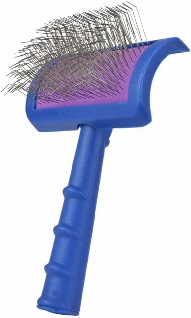 Show Tech Tuffer Than Tangles LongReach Medium, Slicker Brush for Dog Grooming, Dog Brush for Doodle Breeds, Dematting, Remove Undercoat by ShowTech