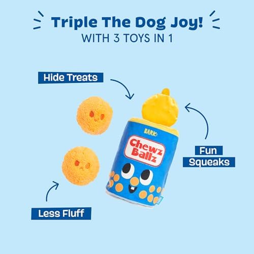 BarkBox Chewz Ballz Dog Toy - 3-in-1 - for Medium to Large Dogs - Image 2